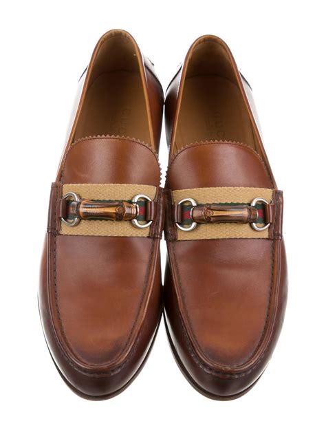 gucci loafer bamboo